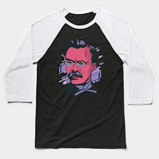 Nietzche portrait Baseball T-Shirt